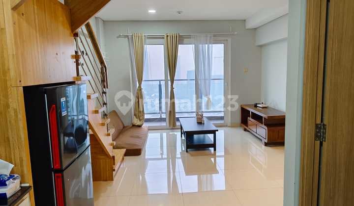 Apartment 2 Br Fully Furnished At High Floor At 19fl Out Of 21 Fl)di Meruya Jakarta Barat