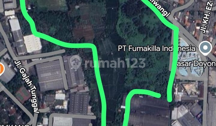 Land 92,720 m2 in Prabu Siliwangi Tangerang, Tangerang