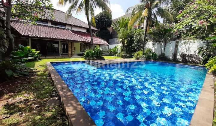 Good Semi-Furnished Rental for Residence or Office in Pejaten, South Jakarta