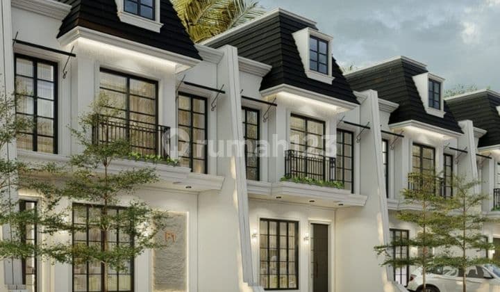 Brand new house design classic modern free biaya2.murah di cinere