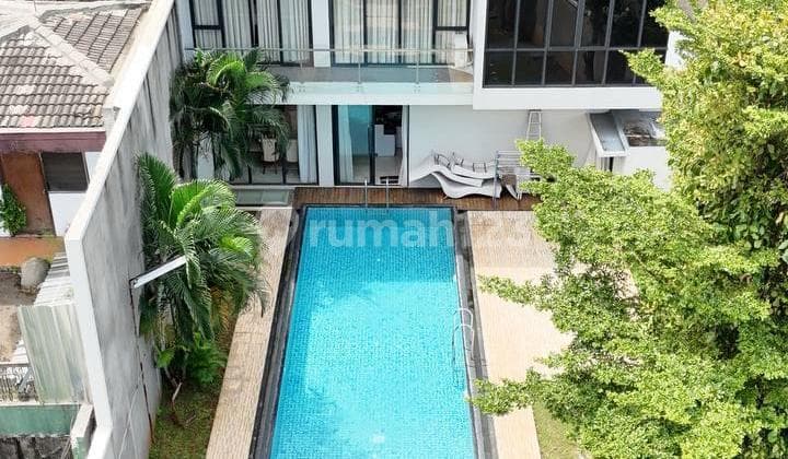 Rumah Mewah Design Modern Fully Furnished Siap Huni Di Cilandak