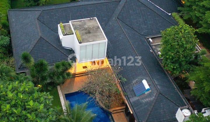 Rumah Mewah Design Tropical 1.lantai Siap Huni Di Kemang Ampera