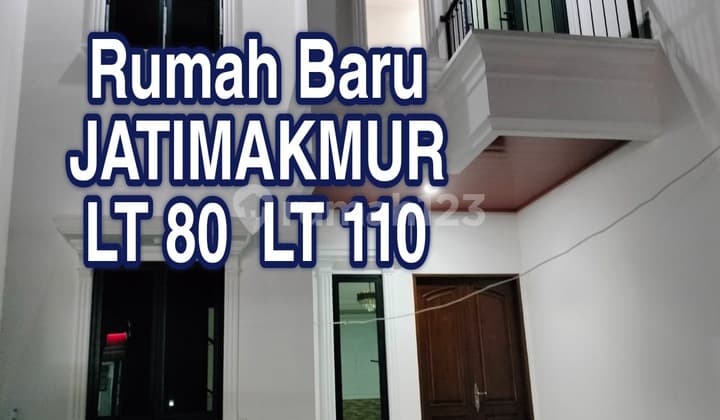 Rumah Baru Di Jatimakmur Pondok Gede Bekasi Bebas Banjir