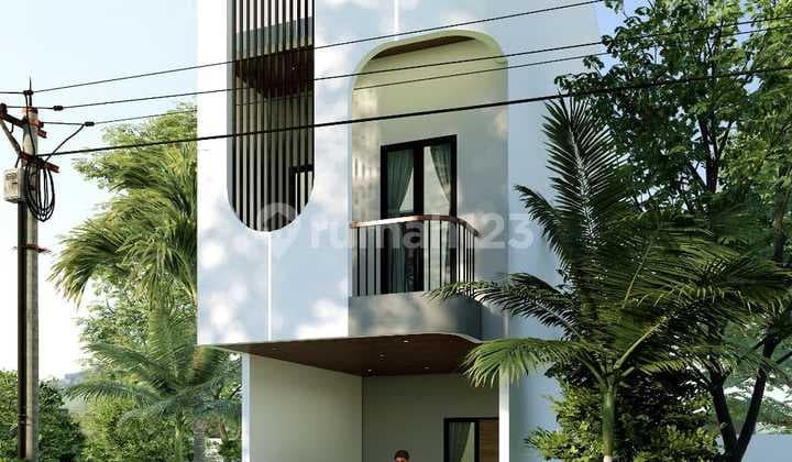 New 3-Story House in Utan Kayu Cluster, Rawamangun East Jakarta, Strategic Location Near Toll Road