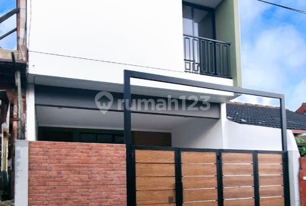 Rumah Baru 2 Lantai Modern Scandinavian di Jatirahayu Pondok Gede Bekasi Dekat Jakarta Timur