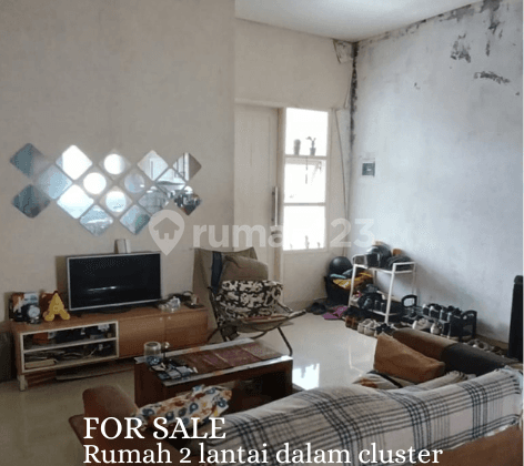 Dijual Murah Rumah Kencana Loka Cluster 2 Lantai