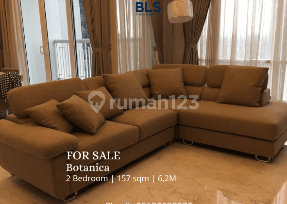 Dijual Apartemen Botanica 2 Kamar Tidur