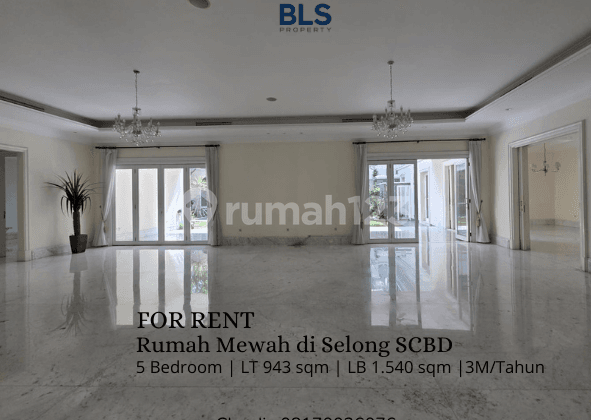 FOR RENT Luxury House in Selong SCBD