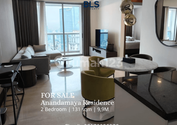 FOR SALE Apartement Anandamaya Residence 2BR
