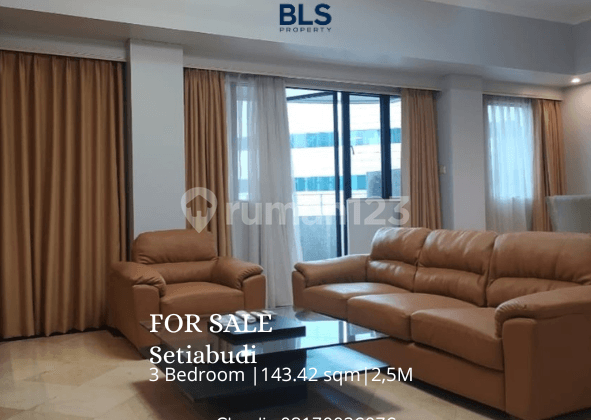 For Sale Apartment Setiabudi 3Br