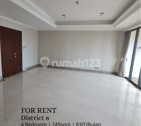 FOR RENT Apartment District 8 4BR