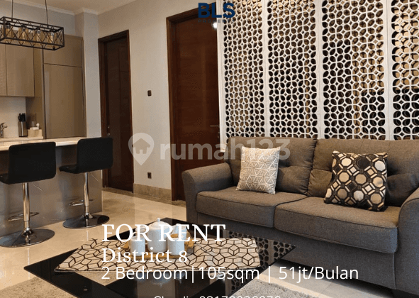 For Rent Apartment District 8 2Br