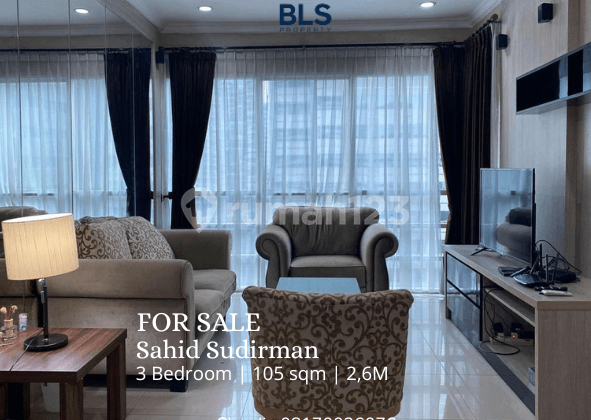 FOR SALE Apartment Sahid Sudirman 3BR