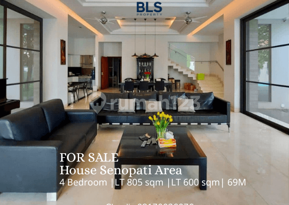 FOR SALE House Senopati Area Dekat dengan SCBD