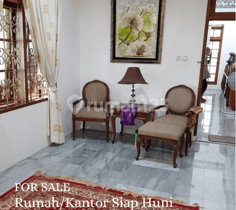 For SALE Rumah/Kantor Siap Huni di Kebayoran Baru (dalam keadaan tersewa sampai 2028)