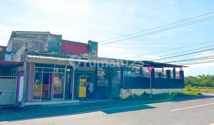 Tanah dan Toko di Pinggir Jalan Pagutan Mataram