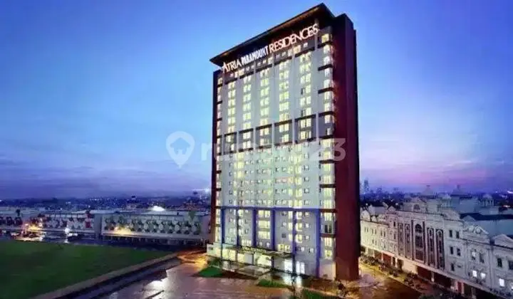 Apartemen 1 Bedroom dengan Premium Furniture Tinggal Bawa Koper Lokasi Strategis Harga Investor