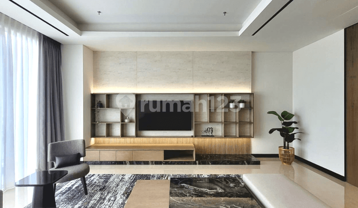 Apartment Pakubuwono Menteng 3 Bedrooms, Furnished With Good Interior Design
