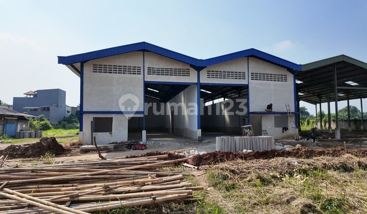 Gudang Lokasi Strategis, Luas,Dekat Jalan Raya Sangiang Tangerang