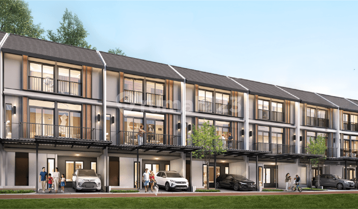 Rumah Baru Anza Homes @ Malibu Village Gading Serpong 3 Lantai