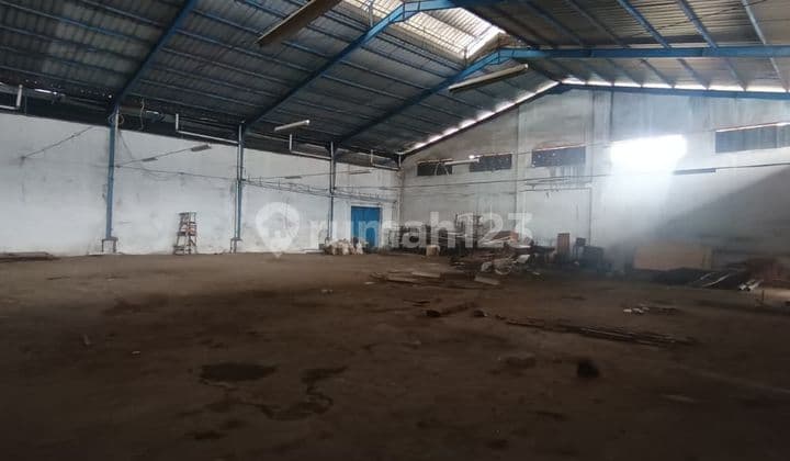 Gudang Sangat Luas Lokasi Strategis di Sangiang Tangerang