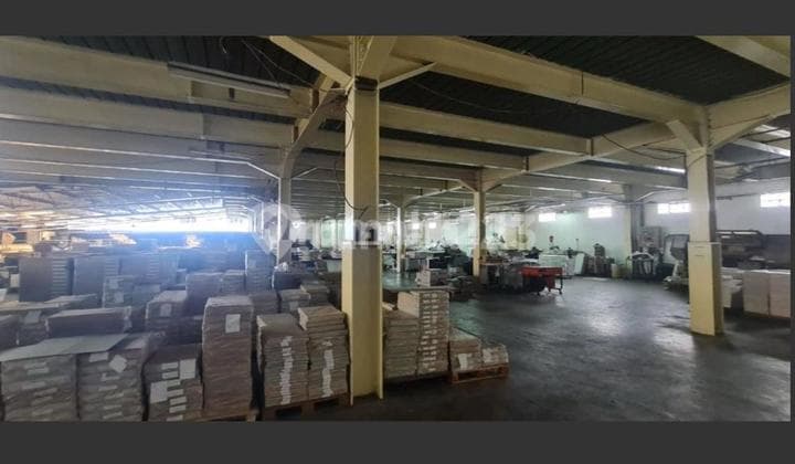 Ruko 2 Gandeng, Pabrik/gudang Luas 1420m2 Ada Office, Lift, Hgb