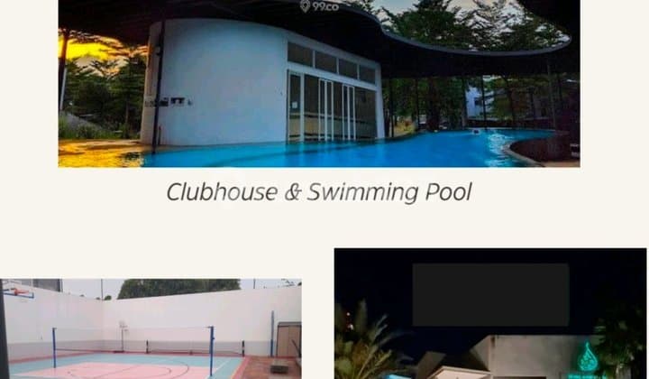 Dijual Rumah 3 Lantai 4 KT Ozone Residence Bintaro