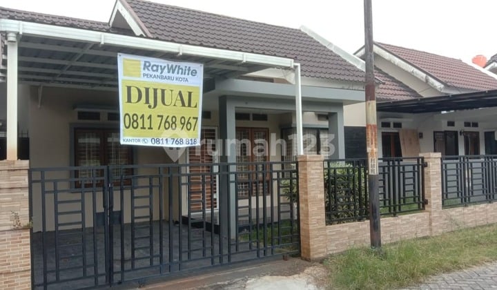 Dijual Rumah 1 Lantai di Komplek Perumahan Daerah Harapan Raya, Pekanbaru