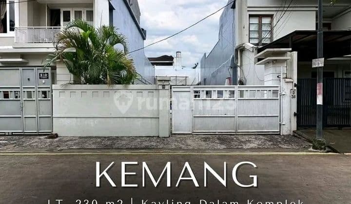 Jarang Ada ! Kavling Dalam Komplek Besar Kemang. Jalan Lebar Tenang Asri