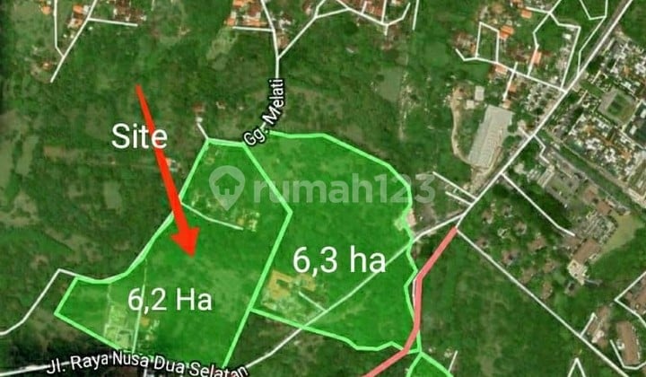 Tanah Premium Dekat Pantai Sawangan Nusa Dua