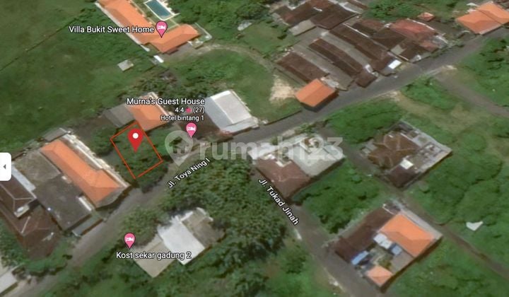 Dijual Tanah Kawasan Villa Lokasi Ungasan