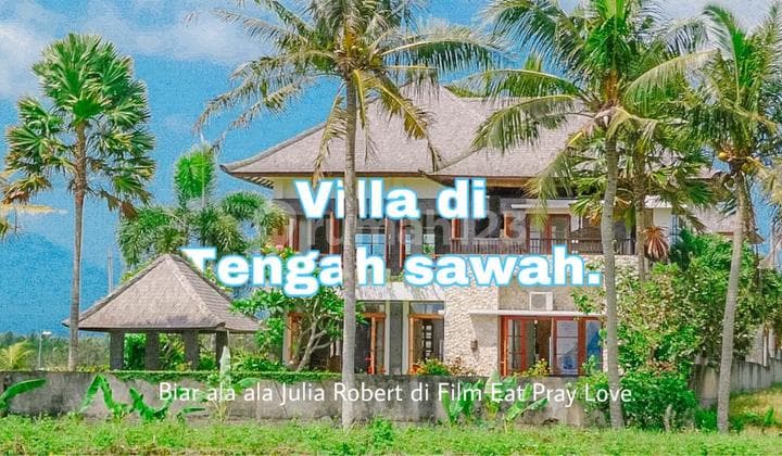 Villa Tengah Sawah Dekat Ciputra Beach Resort Tabanan