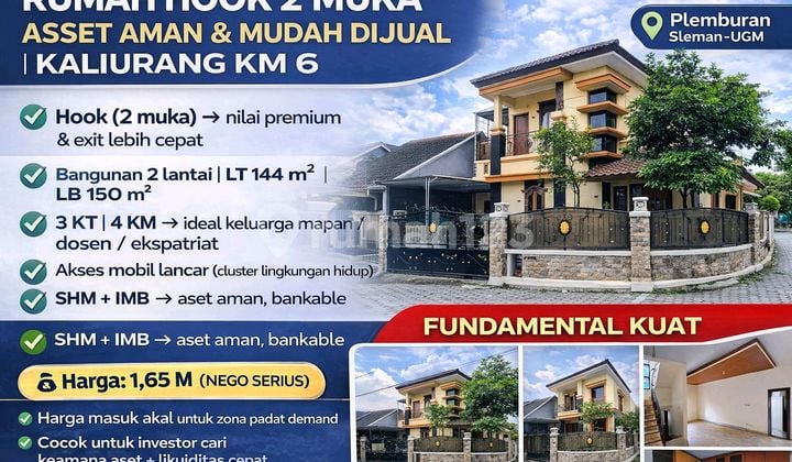 Hook House 2 Faces - Safe Asset & Easy to Sell | Kaliurang Km 6