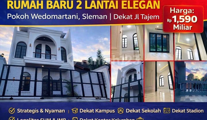 Elegant New 2-Story House - Pokoh Wedomartani, Sleman | Near Jl Tajem