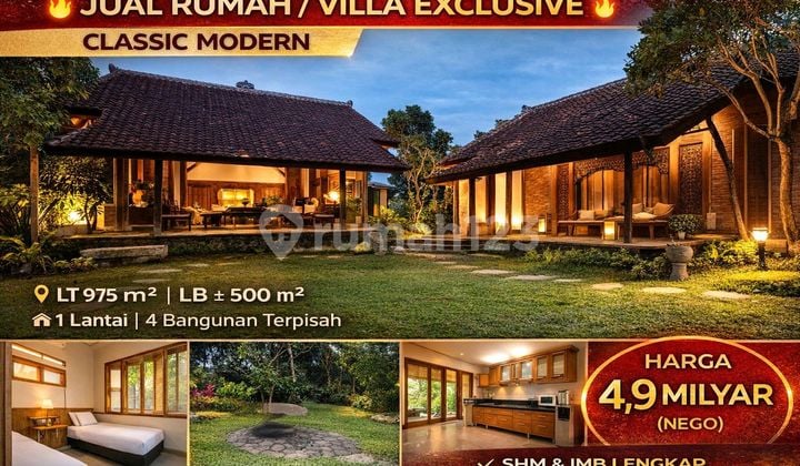 :Fire: Jual Rumah / Villa Exclusive - Classic Modern :Fire:purwobinangun, Pakem - Sleman Yogyakarta Akses Jalan Palagan :Fire: Jual Rumah / Villa Exclusive - Classic Modern :Fire:purwobinangun, Pakem - Sleman Yogyakarta Akses Jalan Palagan