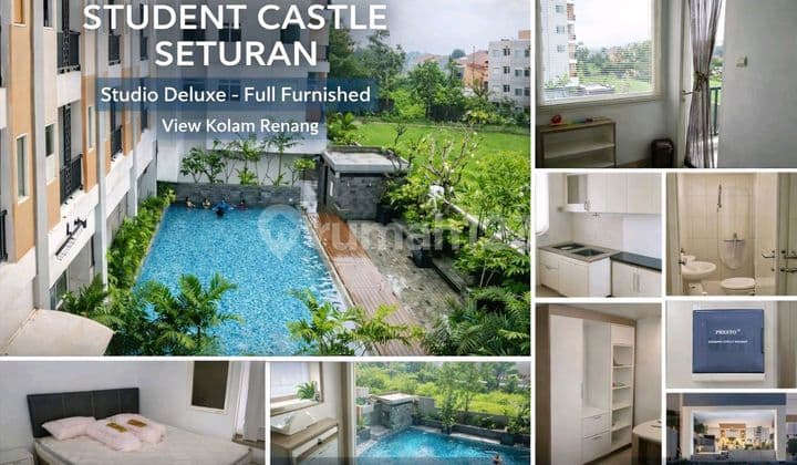 Jual Apartemen Student Castle Seturan Sleman Studio Deluxe Full Furnished