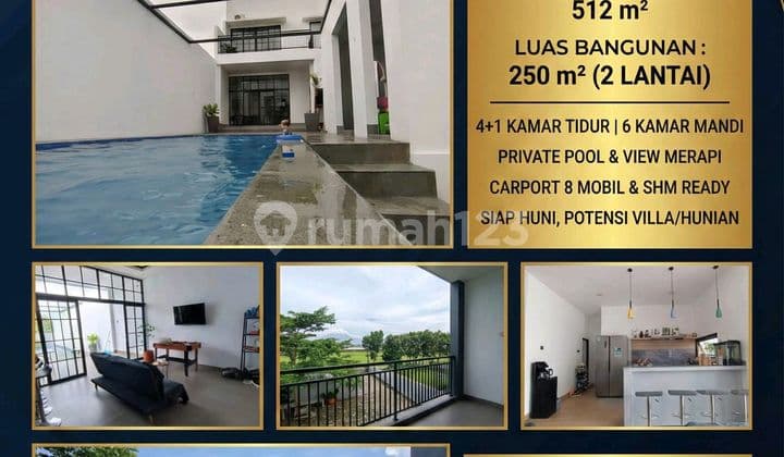 Prime Asset Investment: Modern Tropical Villa dengan View Merapi & Potensi High-Yield di Yogyakarta