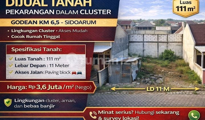 Potential Investment Land - Cluster Area Godean Km 6.5 Potential Investment Land - Cluster Area Godean Km 6.5