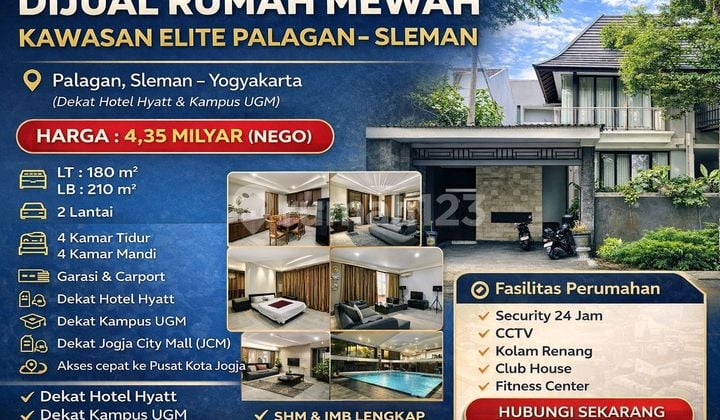 Properti Premium Palagan - Aset Siap Naik Nilai di Kawasan Elite Sleman