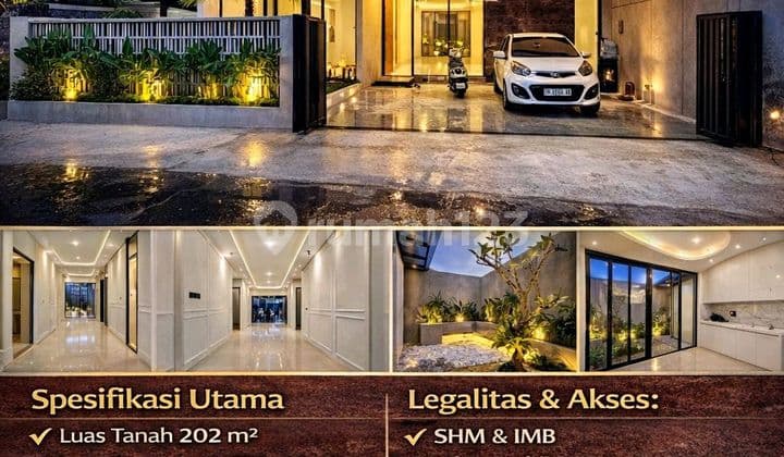 Rumah Modern Siap Huni Purwomartani - Aset Cash Only, Nilai Stabil