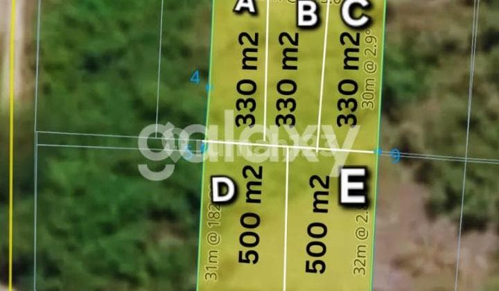 Tanah Kavling Ocean View di Bukit Bintang Ungasan