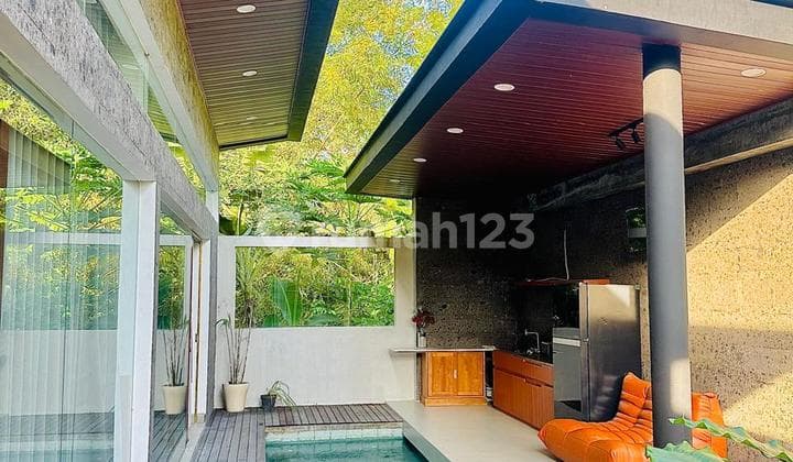 Villa Tropis Modern Minimalis di Mas Ubud