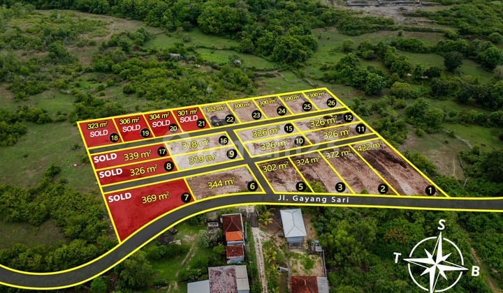 Strategic Plot Land Gayang Sari Kutuh - Nusa Dua