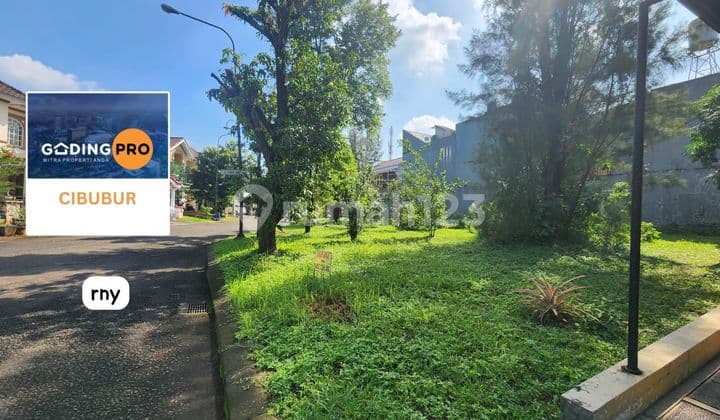Dijual Kavling Hook di Legenda Wisata Cibubur - Potensi Investasi Tinggi
