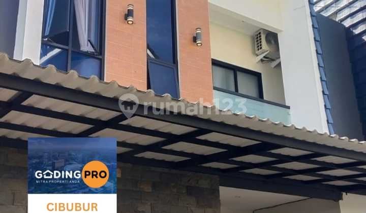 Rumah 2 Lantai Cluster Cibubur Jakarta Timur - 3 KT SHM, 10 Menit ke LRT Harjamukti Station, Harga 900 Juta