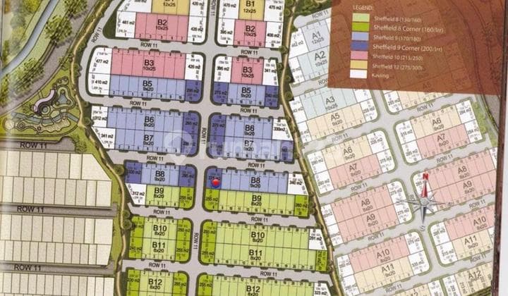 Good Lot 11X20 Cluster Sheffield Greenwich Business Center Bsd C