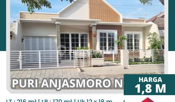 For Sale Puri Anjasmoro N House, Semarang