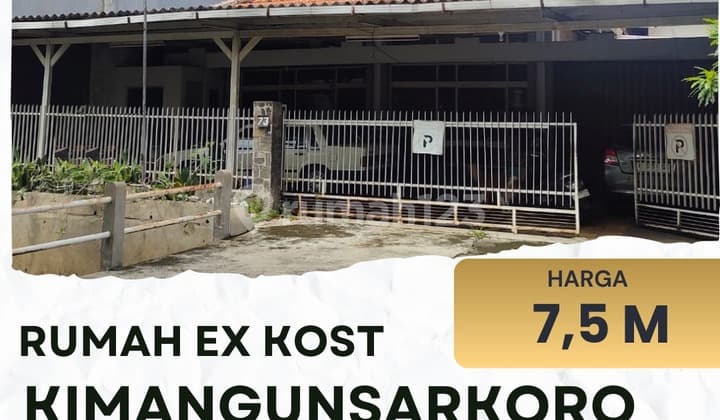 Dijual Rumah Ex Kost Kimangunsarkoro, Semarang
