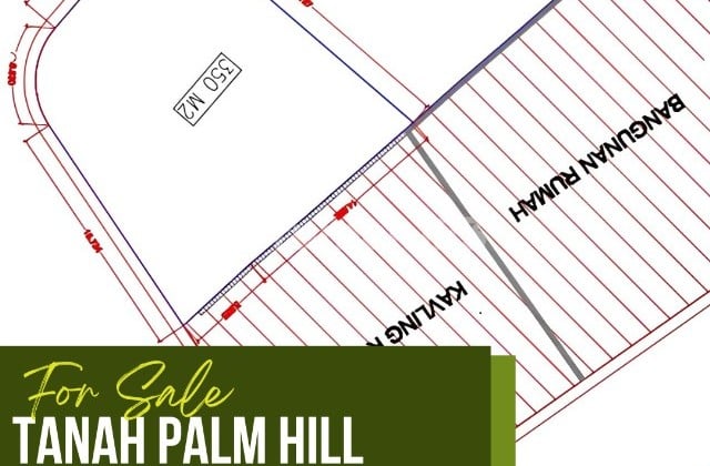 For Sale Palm Hill Land, Semarang For Sale Palm Hill Land, Semarang
