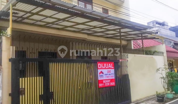 Rumah Kondisi Prima Cideng Pusat Kota 5 menit ke MRT Harmoni, Jakarta Pusat